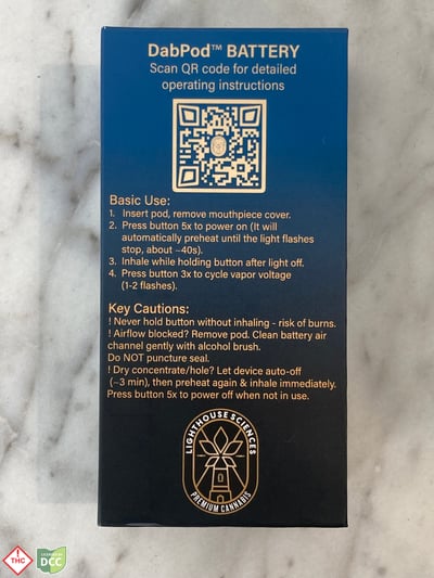lighthouse vape battery Shop DabPod Battery