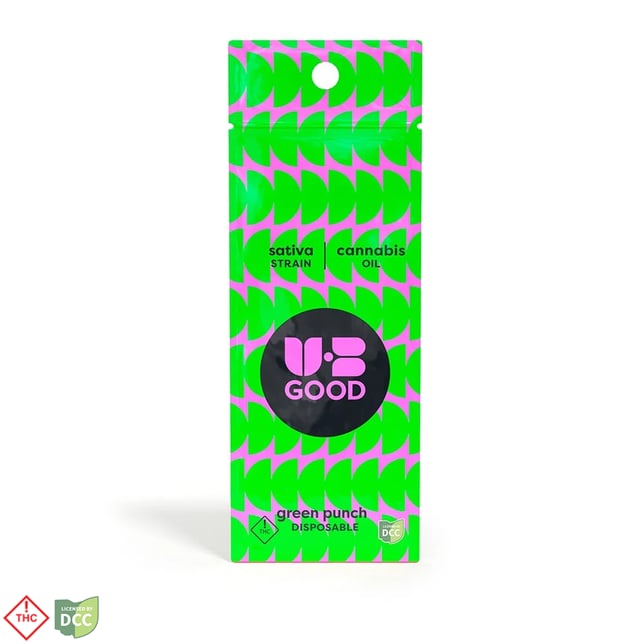 UB GOOD - Green Punch - 0.5g Disposable - Image 1 UB GOOD - Green Punch - 0.5g Disposable - Image 1