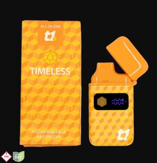 Timeless 2 Day Maui Wowie T1 Vape - Image 1 Timeless 2 Day Maui Wowie T1 Vape - Image 1