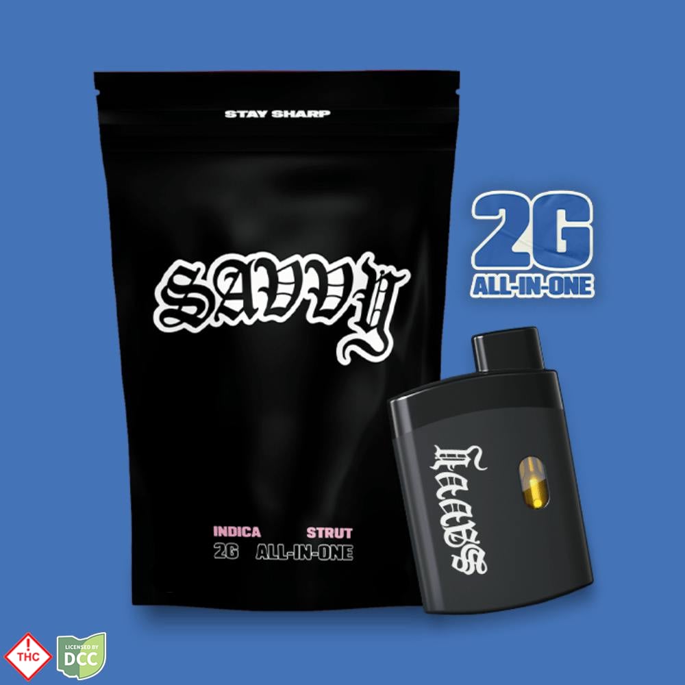 Savvy Strut - Fresh Berry - 2g AIO
