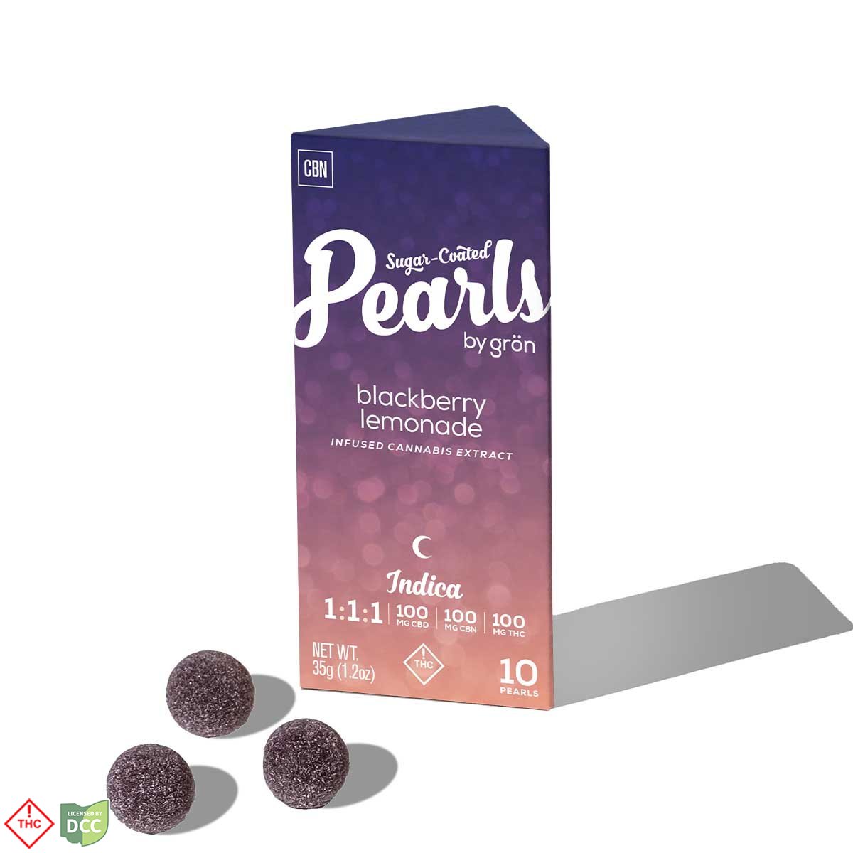 1:1:1 Blackberry Lemonade [10pk] (100mg THC/100mg CBN CDB/100mg)