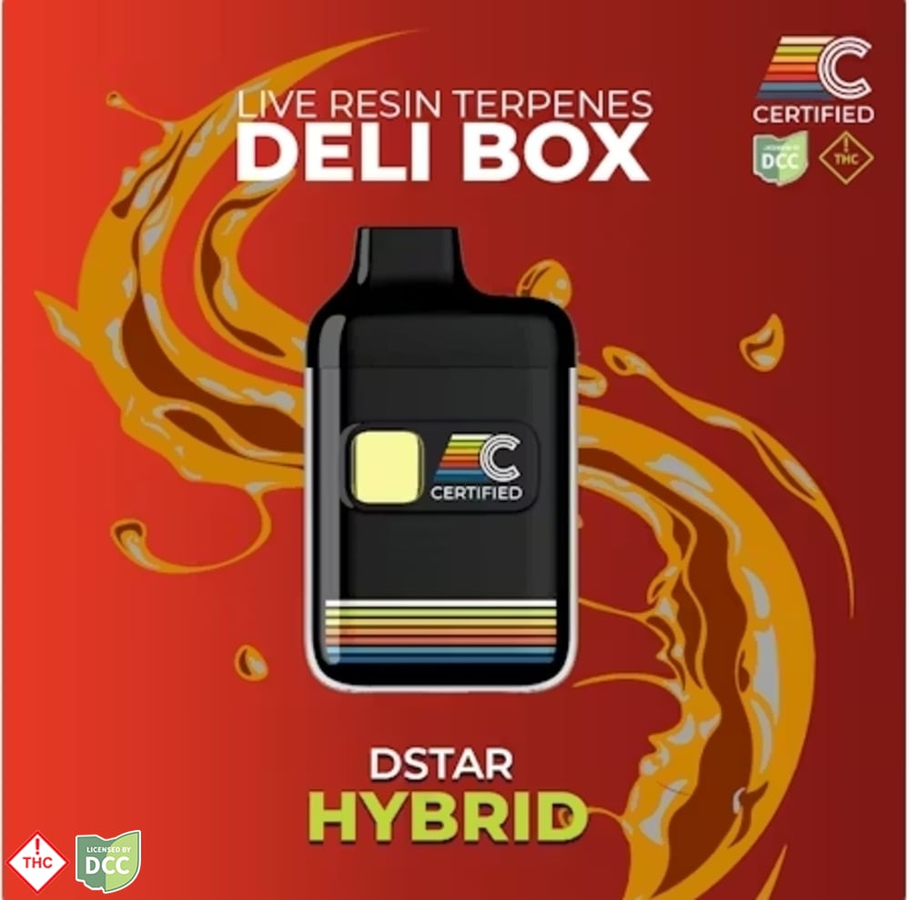 Certified Cultivators - 2 Day DStar LRT Deli Box - 1g Vape