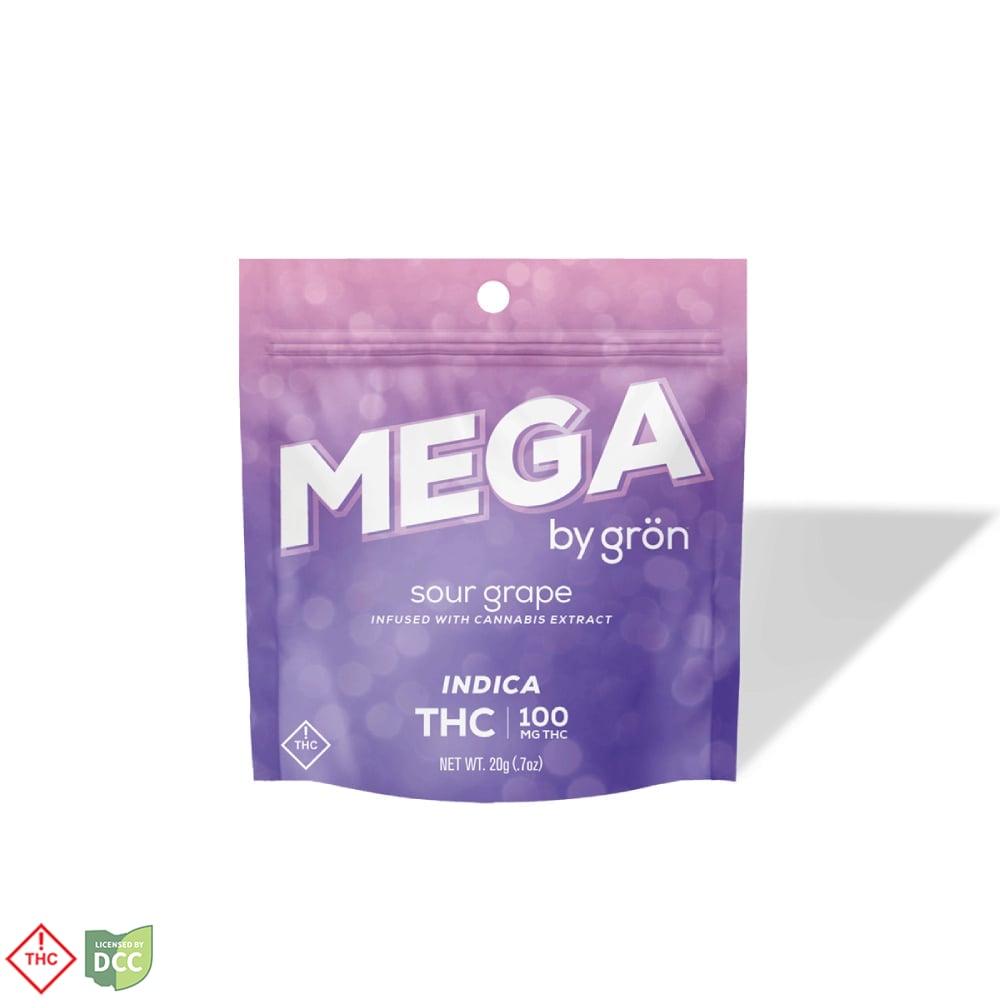 THC Cherry Limeade Mega Pearl [2pk, 10 Servings] (100mg)