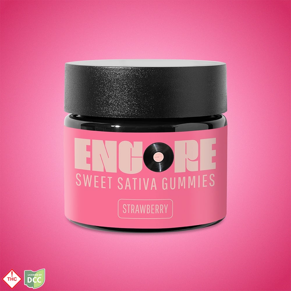 Encore Strawberry Sativa - Gummies - 10ct - 110mg