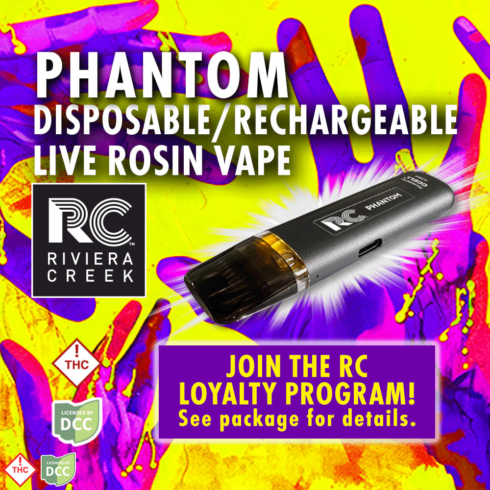 Phantom Disposable/Rechargeable Live Rosin Vape