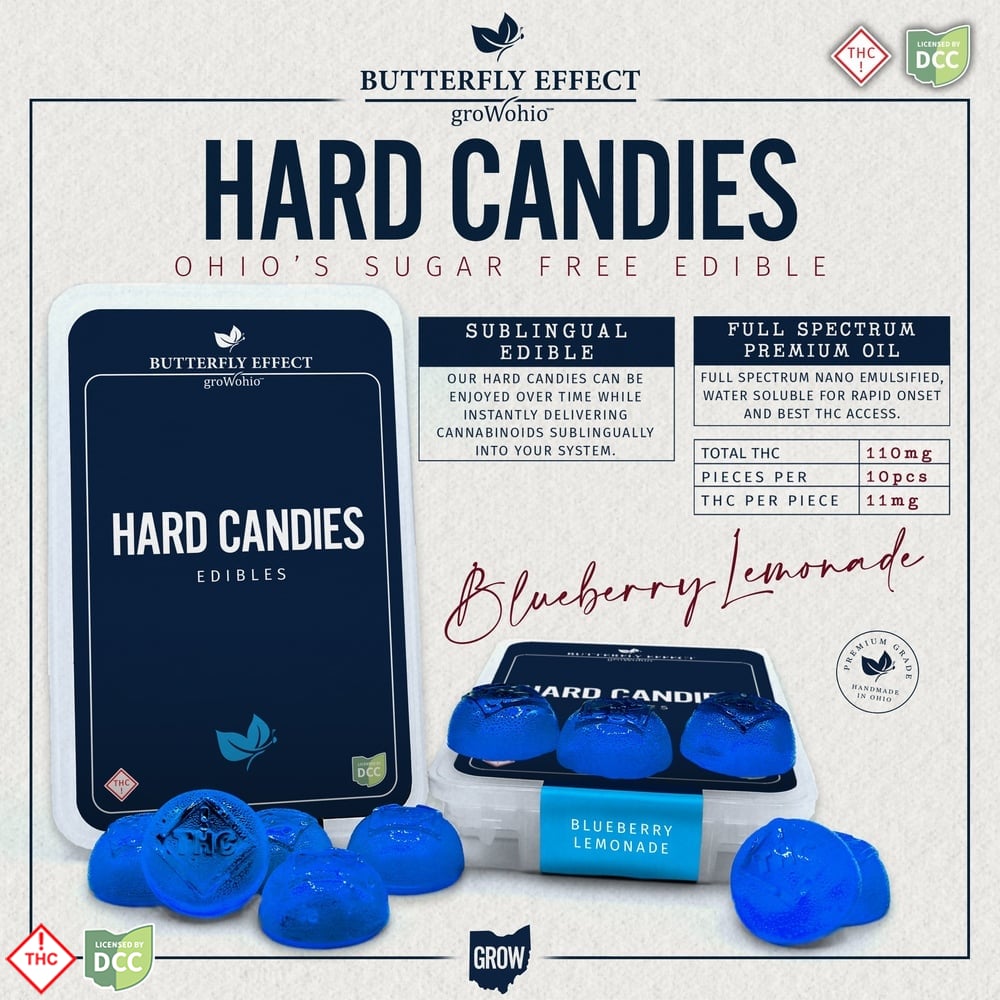 Blueberry Lemonade Hard Candies [10pk] (110mg)