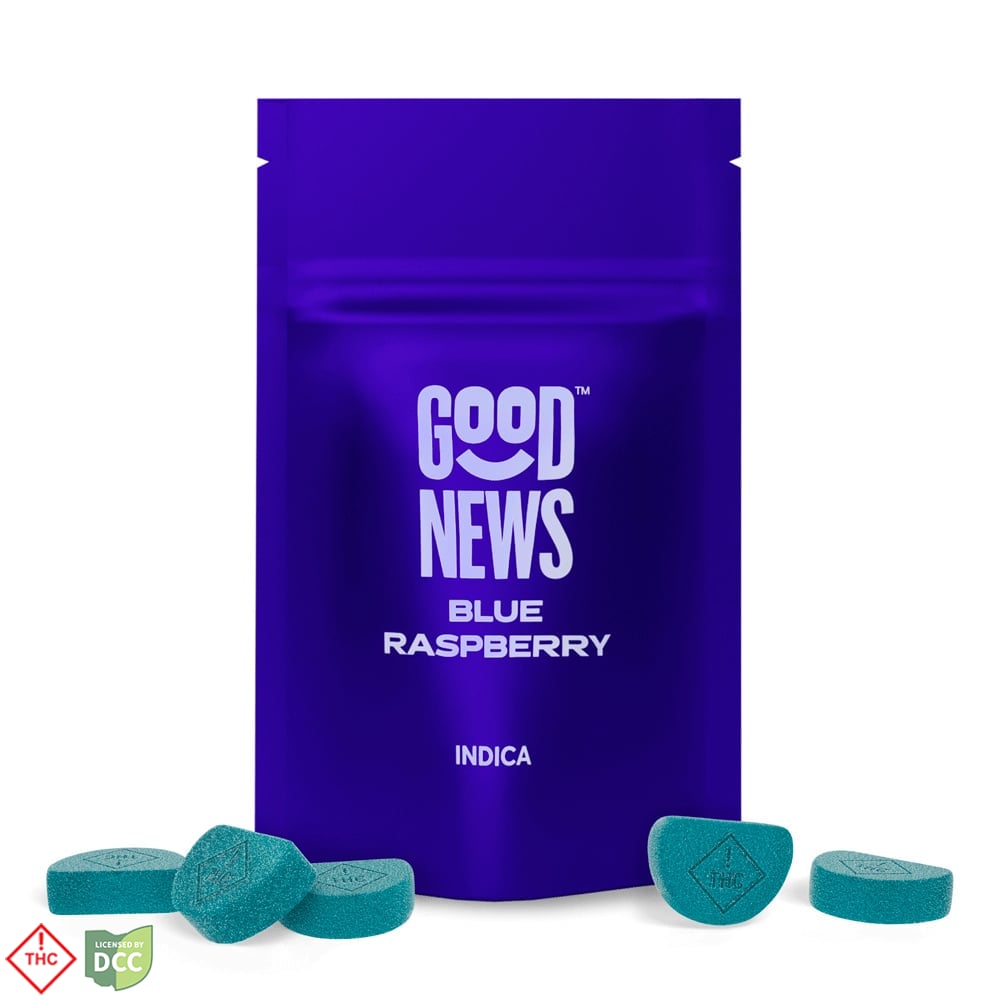 Good News - 5 Day Blue Raspberry Gummies - 10ct - 550mg