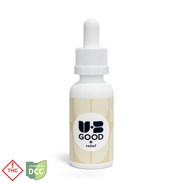 UBGood - 2 Day 1:2:2 THC:CBD:CBG Relief Tincture - 30ml
