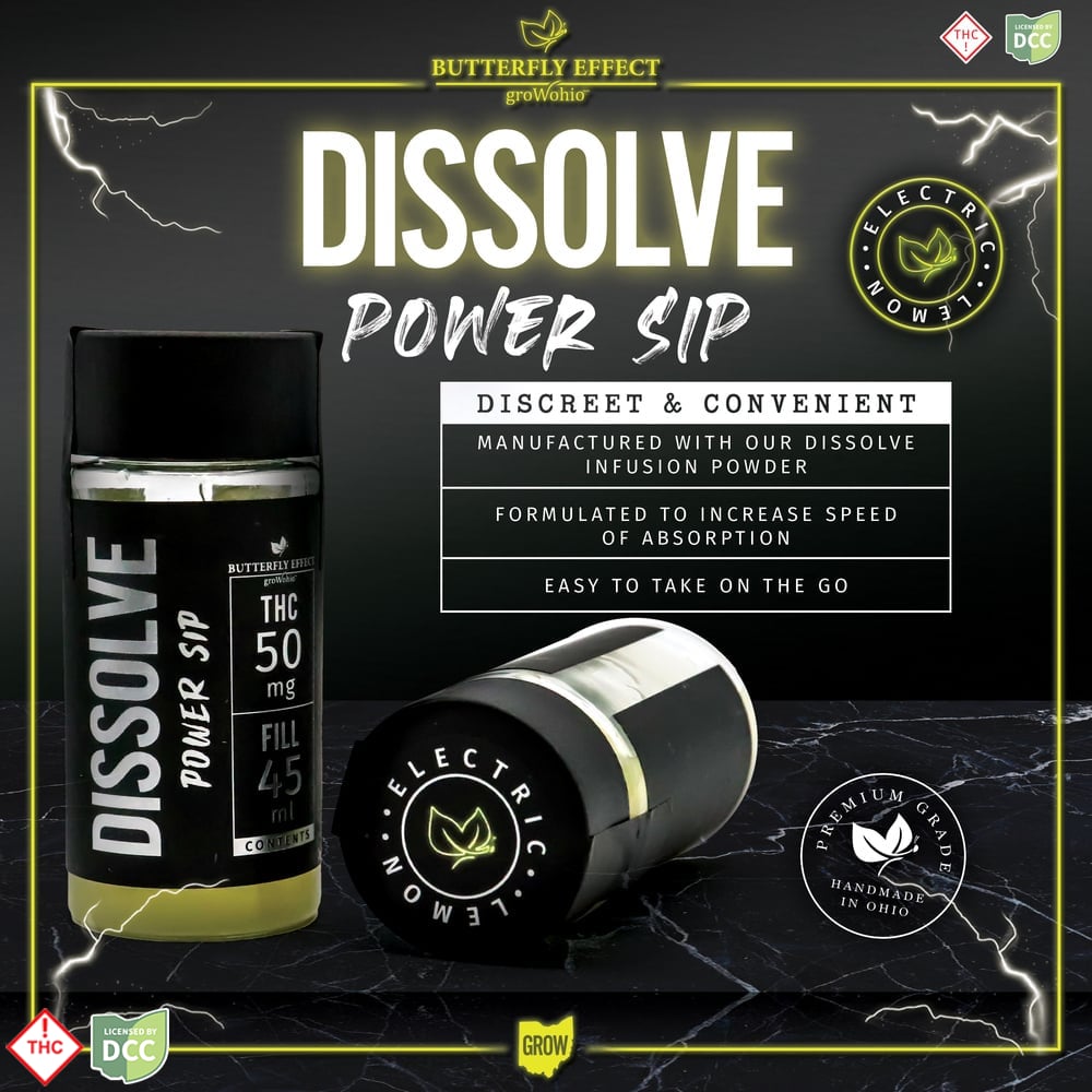 Butterfly Effect - Lemon Dissolve Power Sip - 45g - 45mg Butterfly Effect - Lemon Dissolve Power Sip - 45g - 45mg