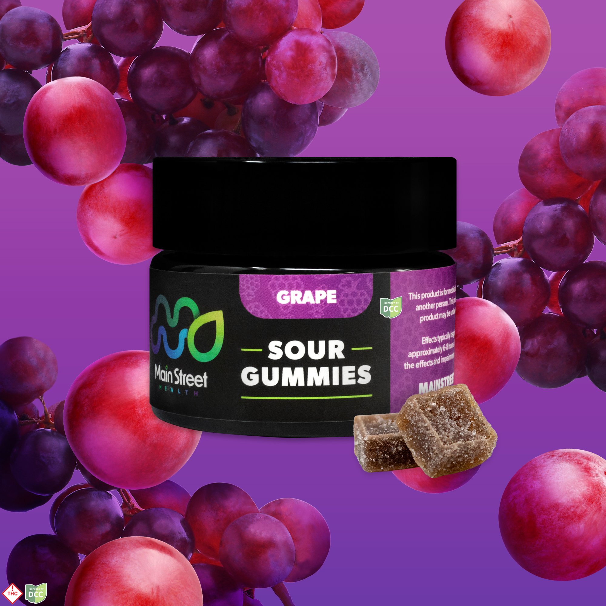 Grape RSO Gummies - 110mg