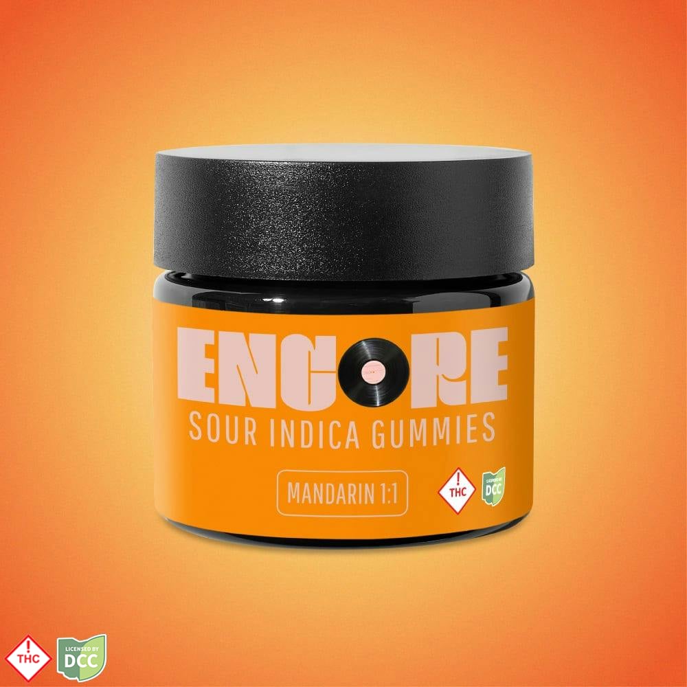 1:1 Sour Mandarin [10pk] (100mg CBD/100mg THC)