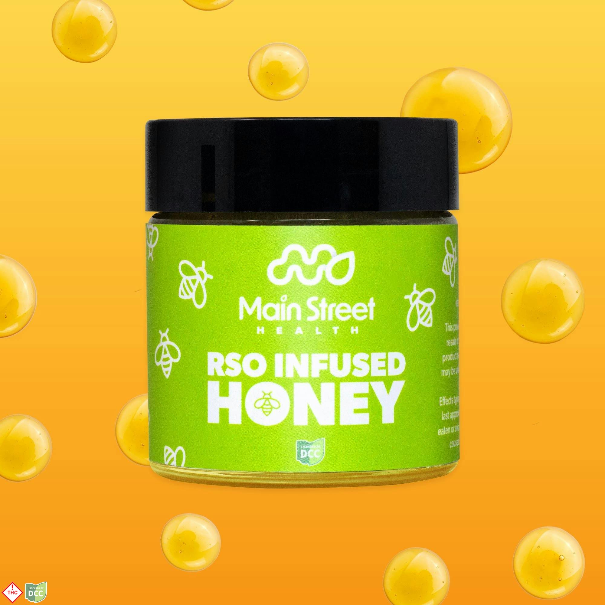 RSO+ Honey [3oz] (330mg CBD/330mg THC/330mg CBG/330mg CBN)