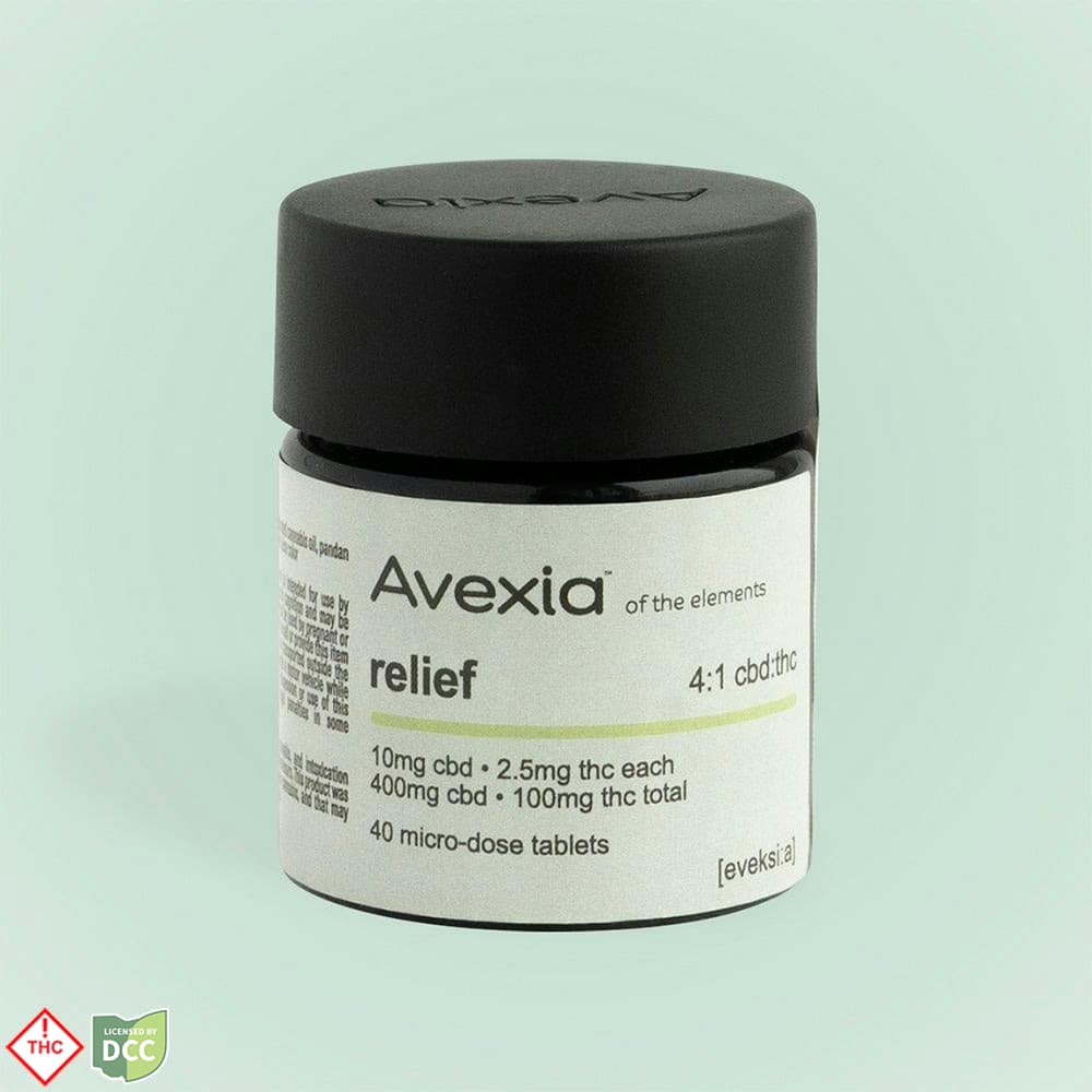 Relief 4:1 CBD:THC [44pk] (440mg CBD/110mg THC)