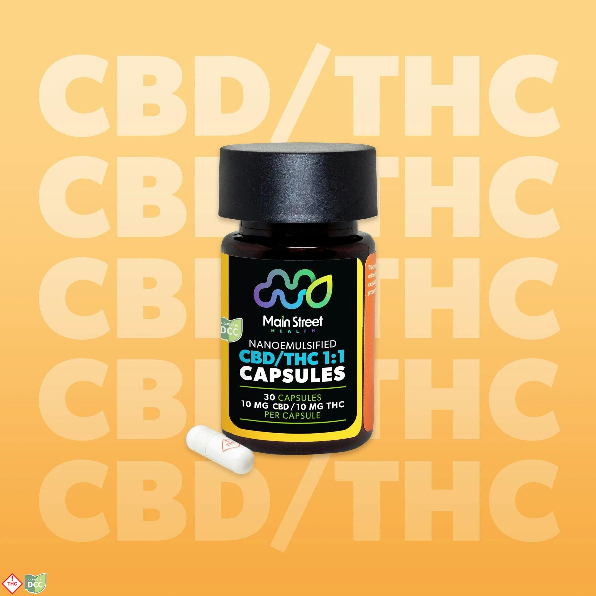 Capsules - 1:1 [30pk] (300mg CBD/300mg THC)