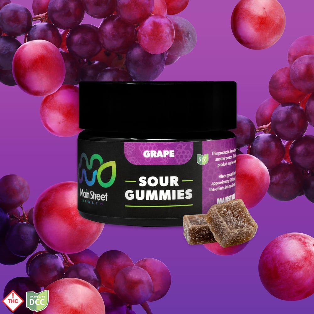 RSO GRAPE GUMMY - EDIBLE - 11 PK - THC : 105.10 MG ; CBD : .01 MG