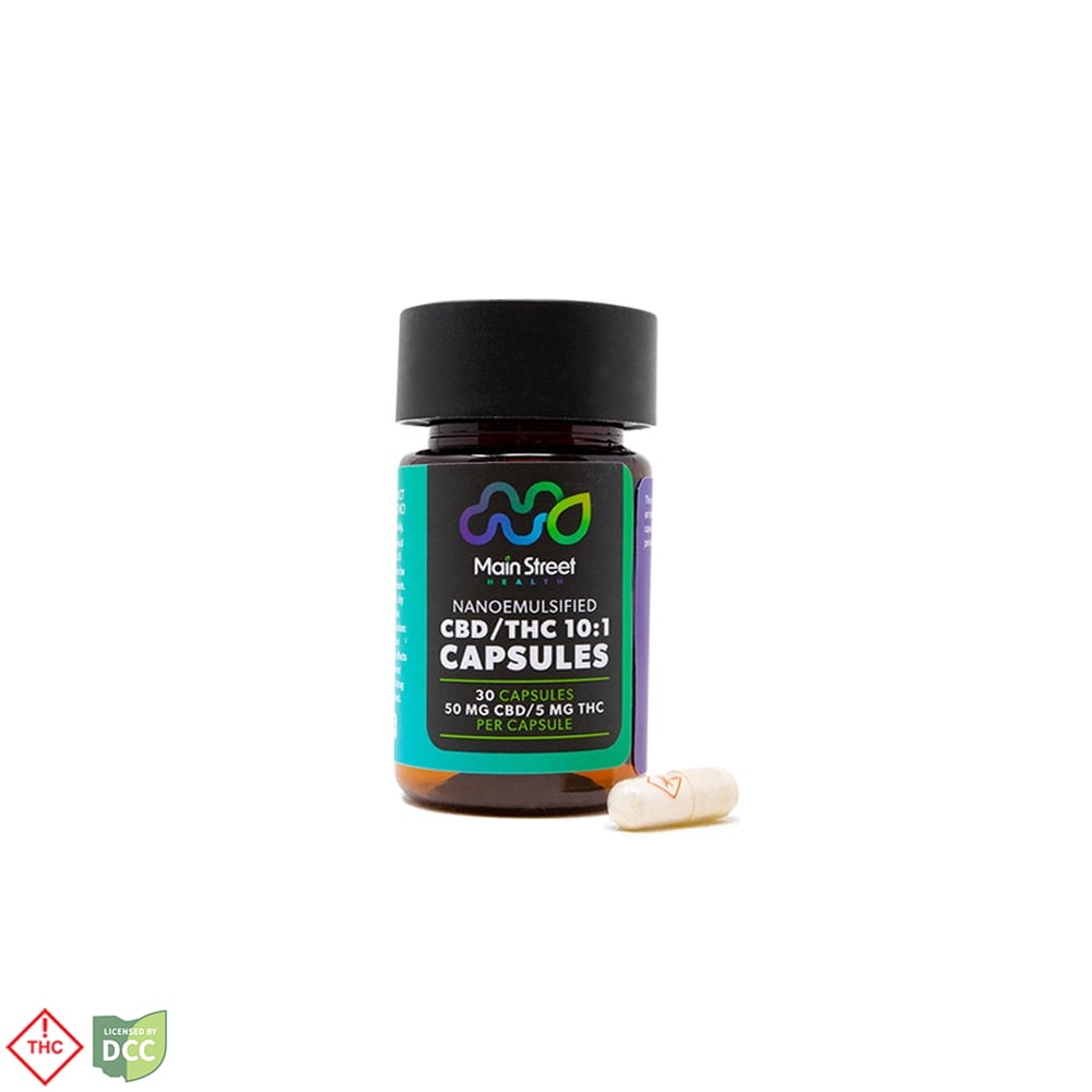 Capsules - 10:1 [30pk] (1500mg CBD/130mg THC)