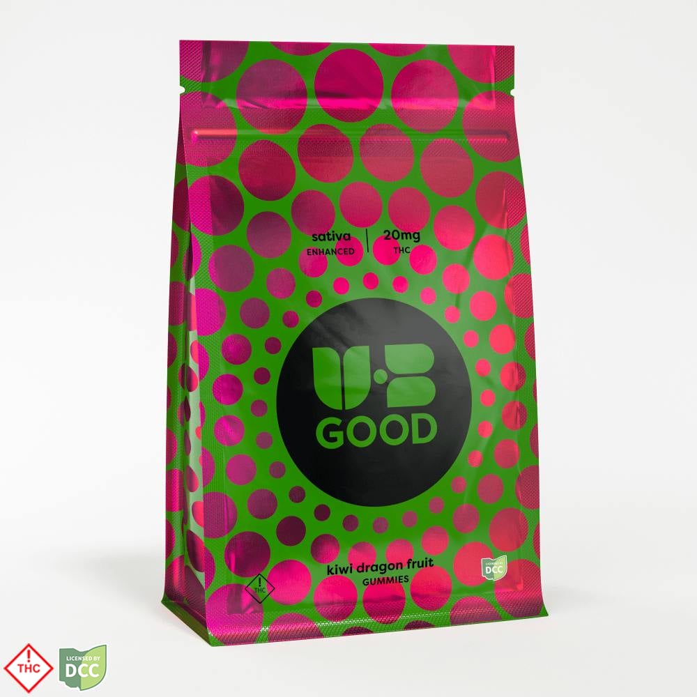 Kiwi Dragon Fruit Boost Gummies [10pk] (100mg)