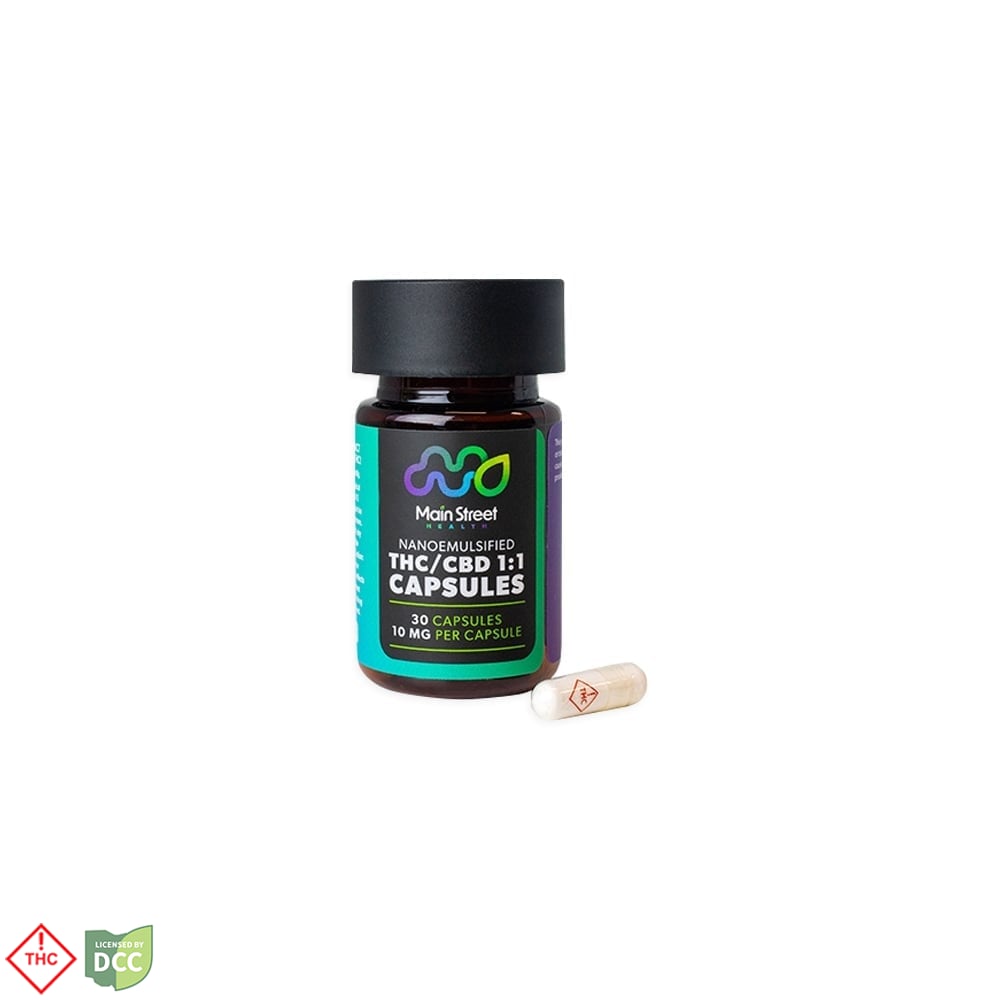 MUV 3 Day Capsules 1:1 - Edible - 30ct - 306mg