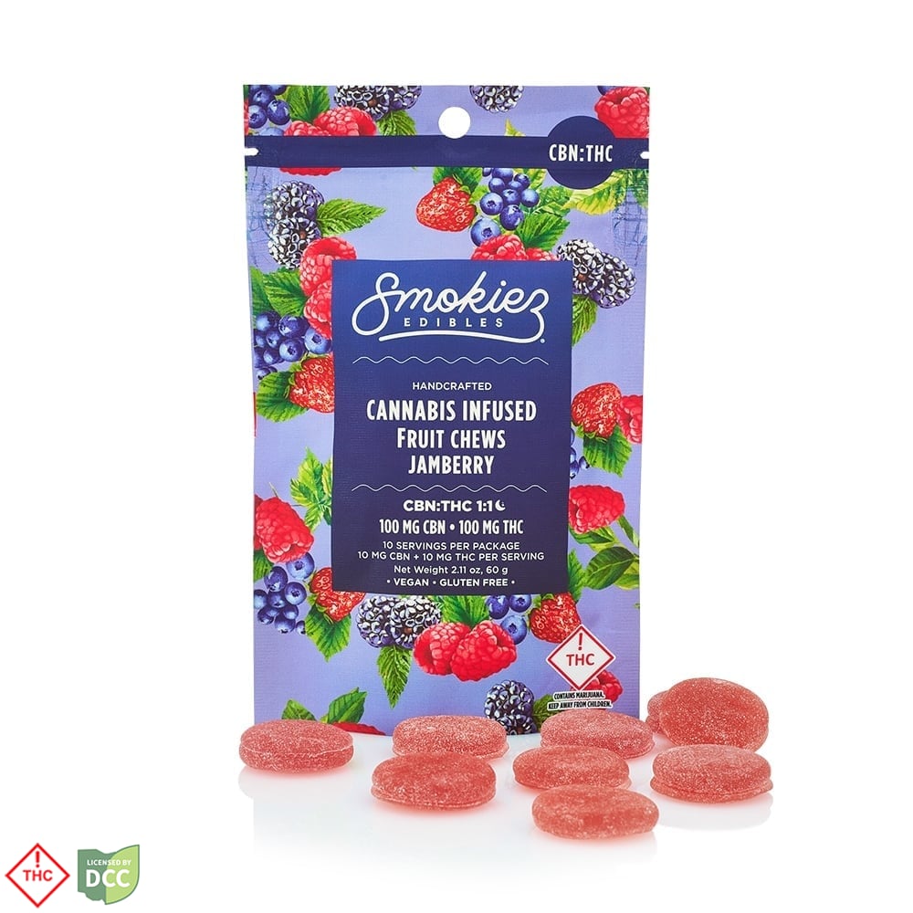 1:1 Jamberry [10pk] (100mg CBN/100mg THC)