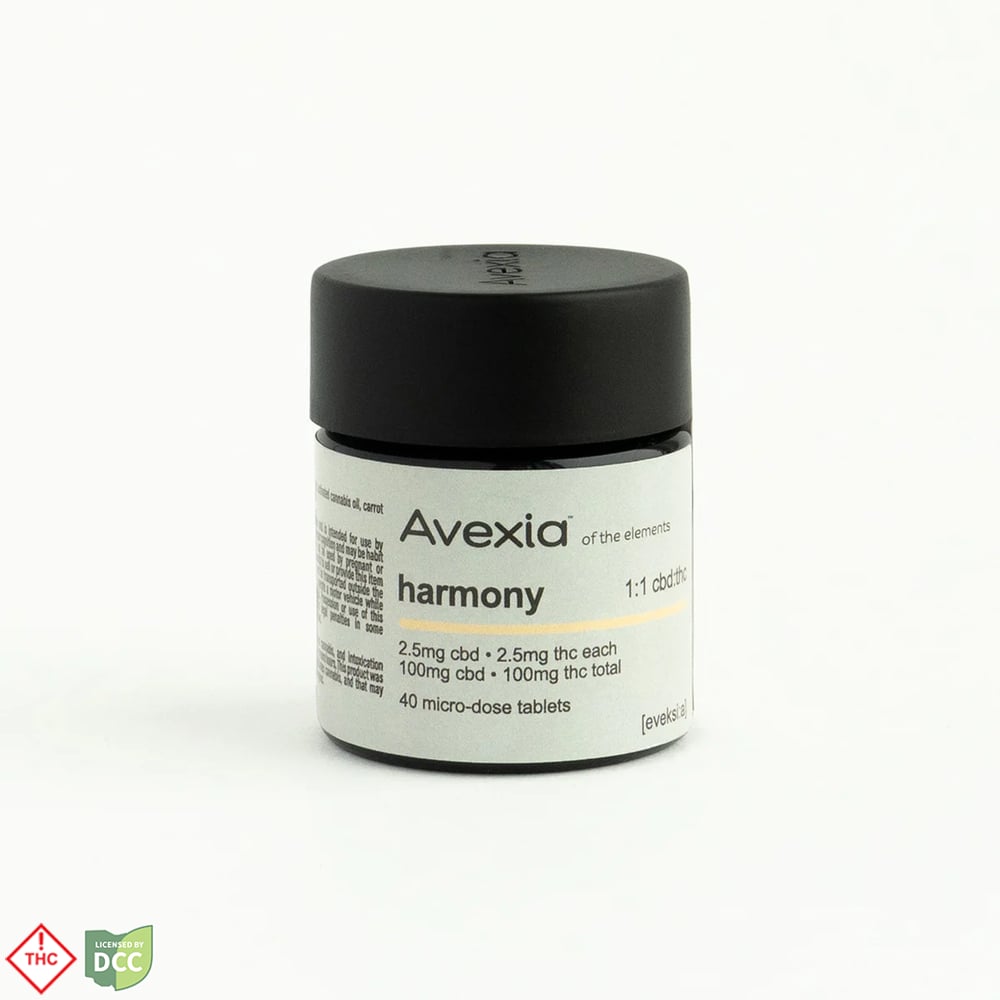 Avexia - 1:1 CBD:THC Tablets - 44ct - 110mg