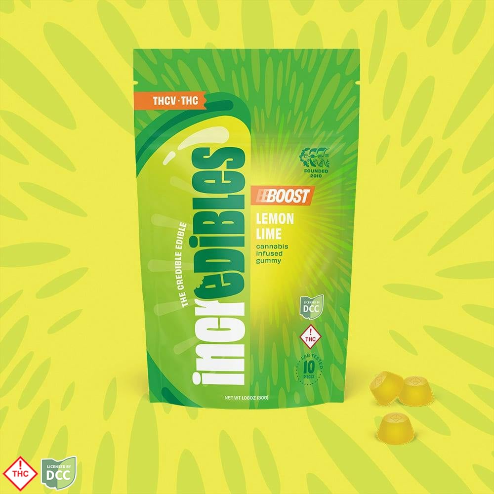 10:5:1 Lemon Lime Boost [10pk] (110mg THCV/50mg CBD/11mg THC)