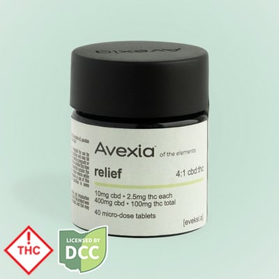 Avexia - 4:1 CBD:THC Tablets - 44ct - 110mg