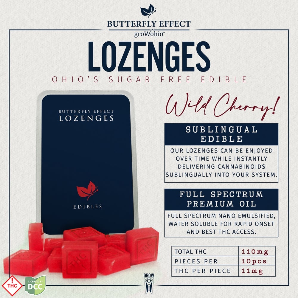 Butterfly Effect - Wild Cherry Hard Candies - 10ct - 110mg Butterfly Effect - Wild Cherry Hard Candies - 10ct - 110mg