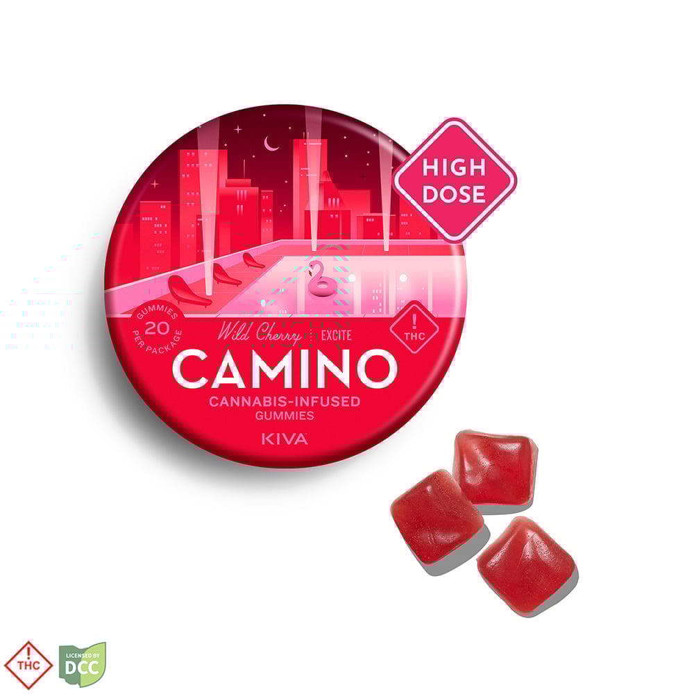 'Excite' Wild Cherry [20pk] (550mg THC)