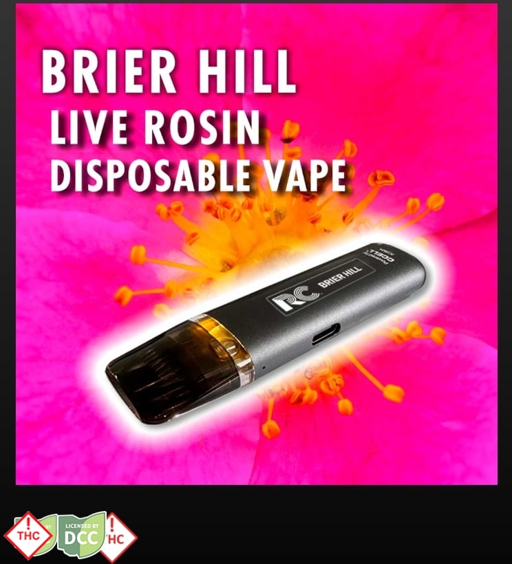 Riviera Creek - Brier Hill - 0.5g Live Rosin Vape Pen