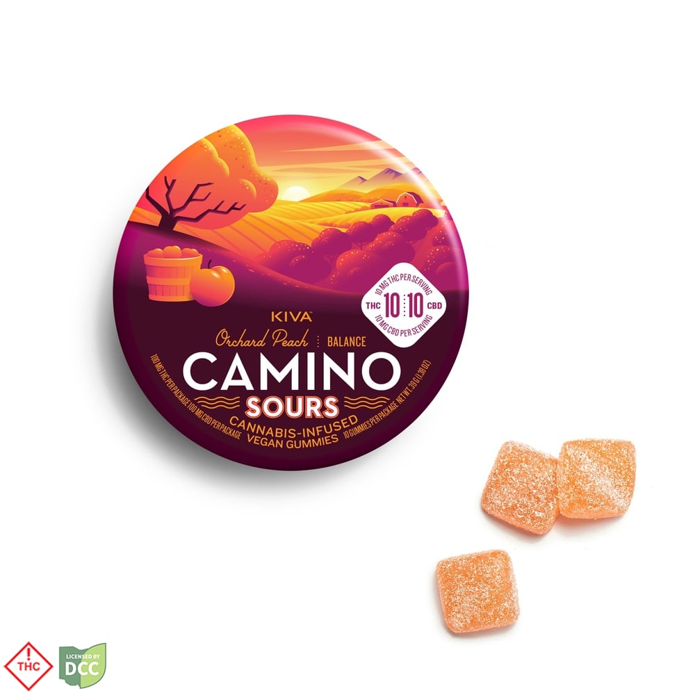 10:10 'Balance' Orchard Peach [10pk] (100mg CBD/100mg THC)