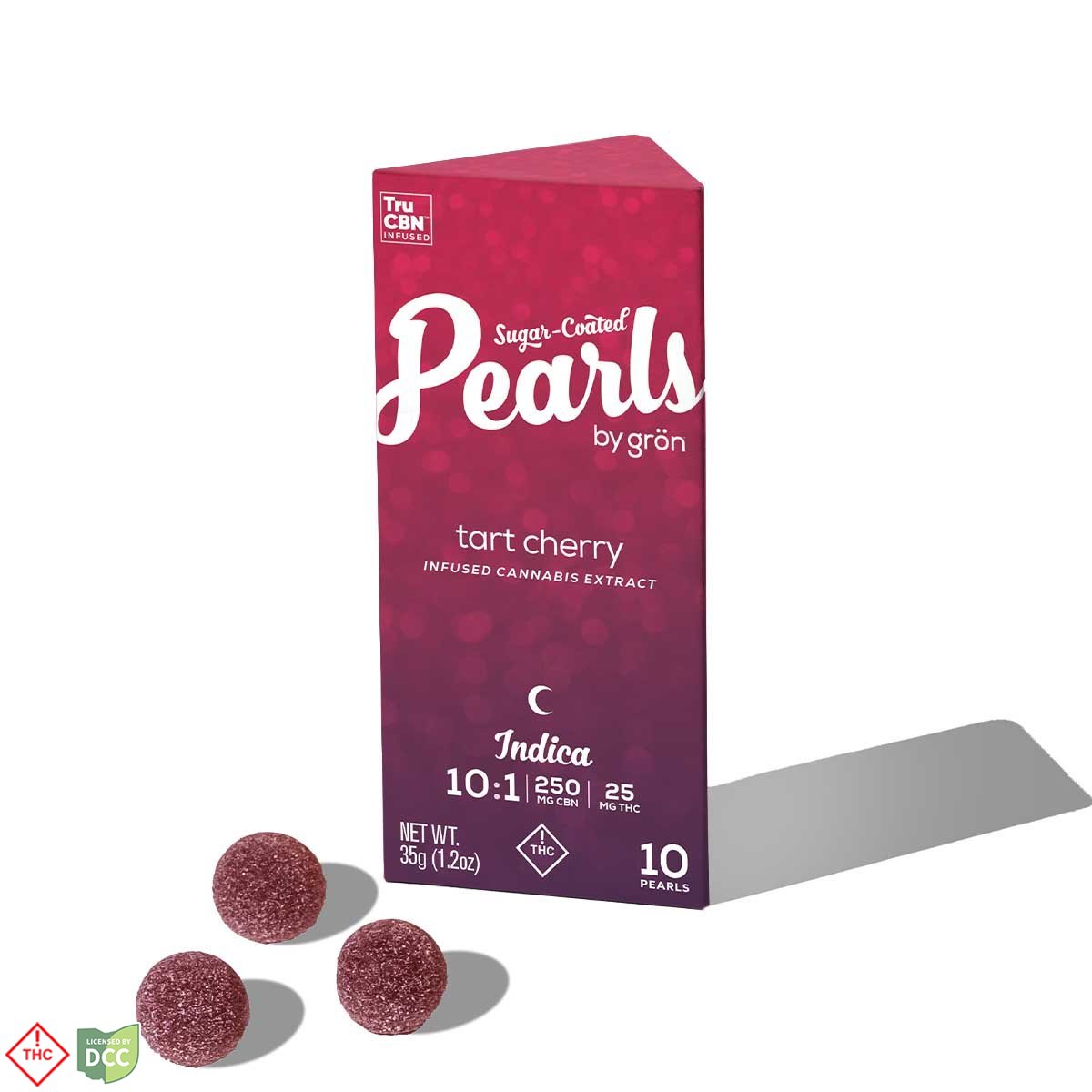 Gron - 10:1 Tart Cherry CBN Pearls - 10ct - 25mg