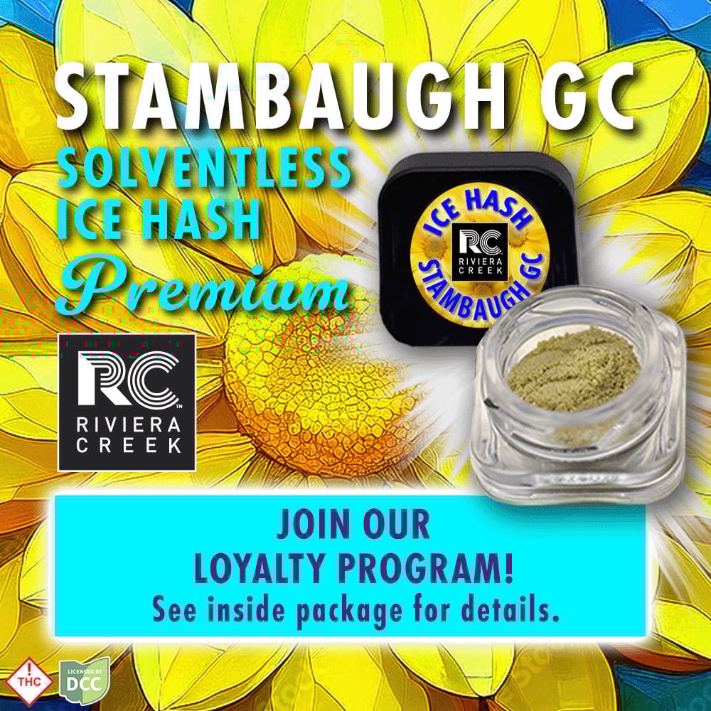 Riviera Creek  Stambaugh GC  Ice Hash