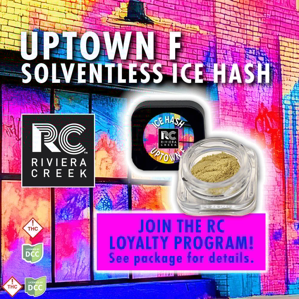Riviera Creek  Uptown F  Ice Hash
