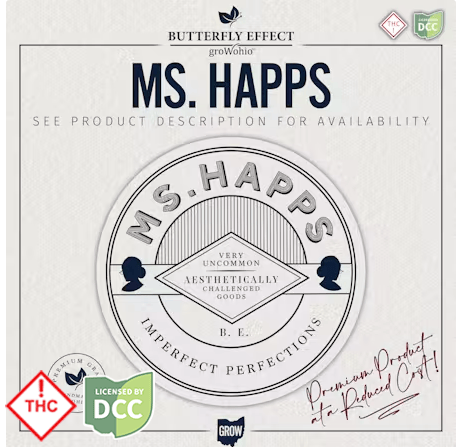 Ms. Happs 3:1 CBD Huckleberry DROPS [10pk] (300mg CBD/100mg THC)