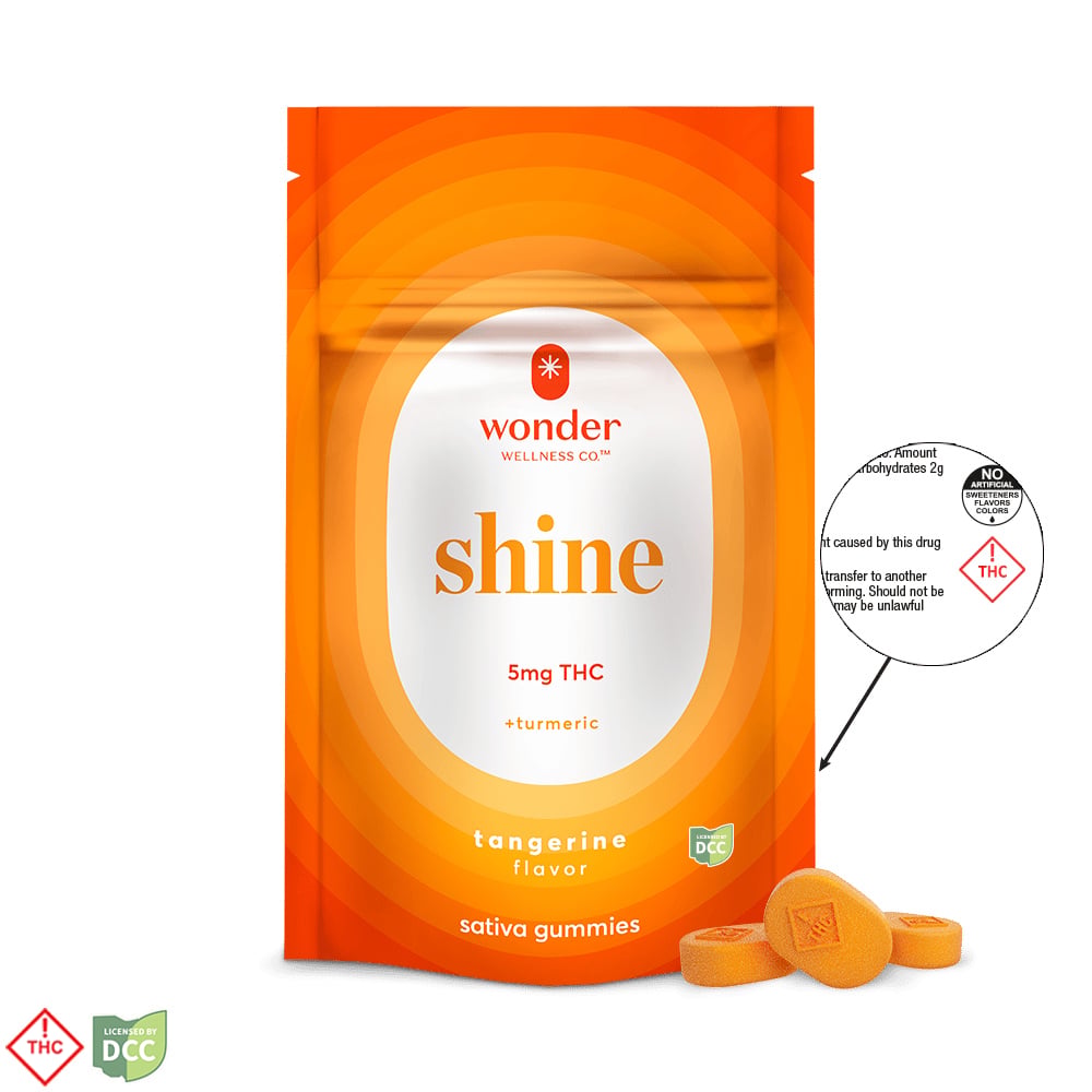 *Wonder | Tangerine Gummies [20pk] (100mg)