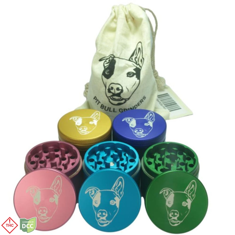 Pit Bull Grinder 63mm 4pc | Purple