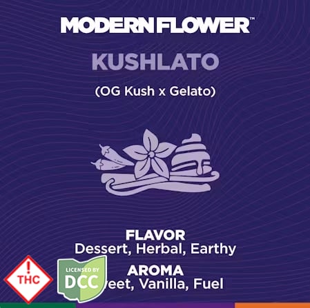 Modern Flower- Infused - Pre-Roll - Kushlato - 1g
