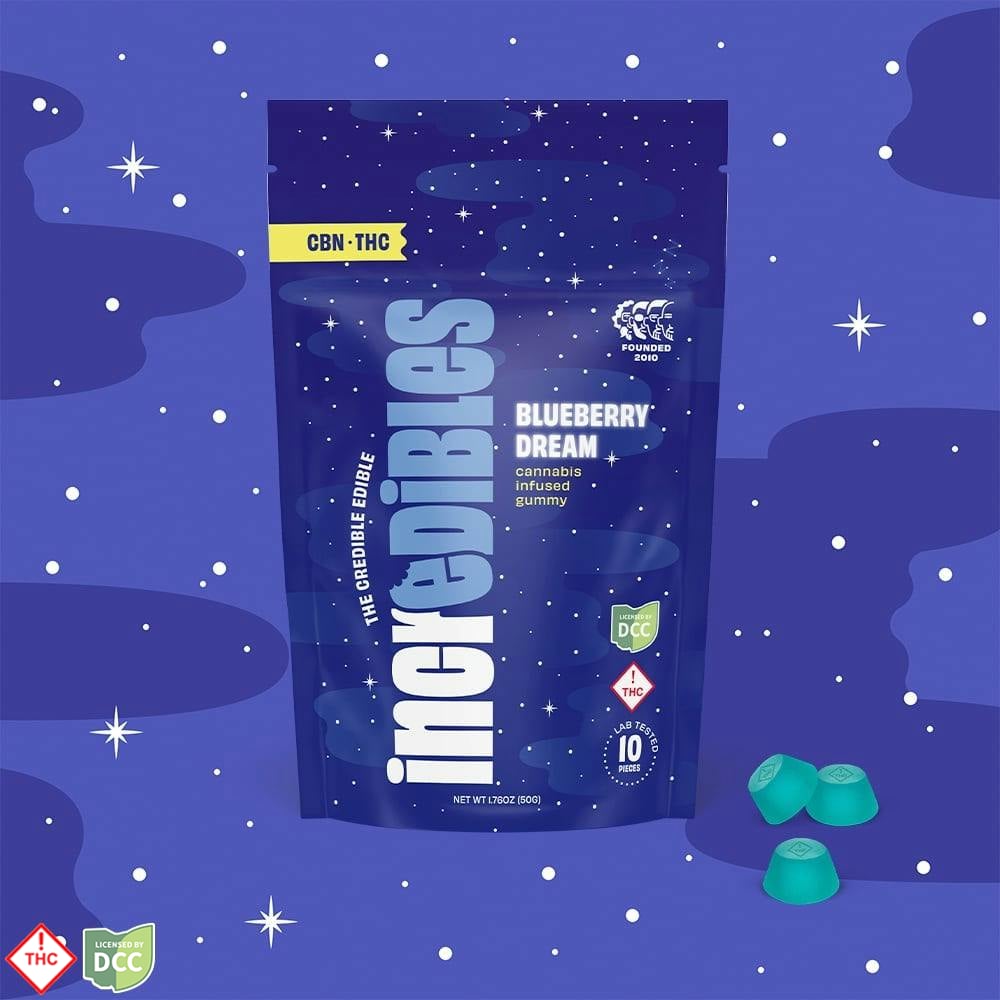 5:1 Blueberry Dream CBN [10pk] (110mg THC/20mg CBN)