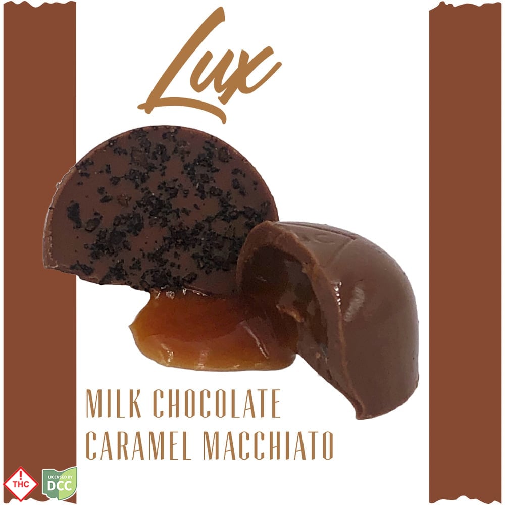 LUX - Milk Choc Caramel Macchiato - 10ct - 110mg