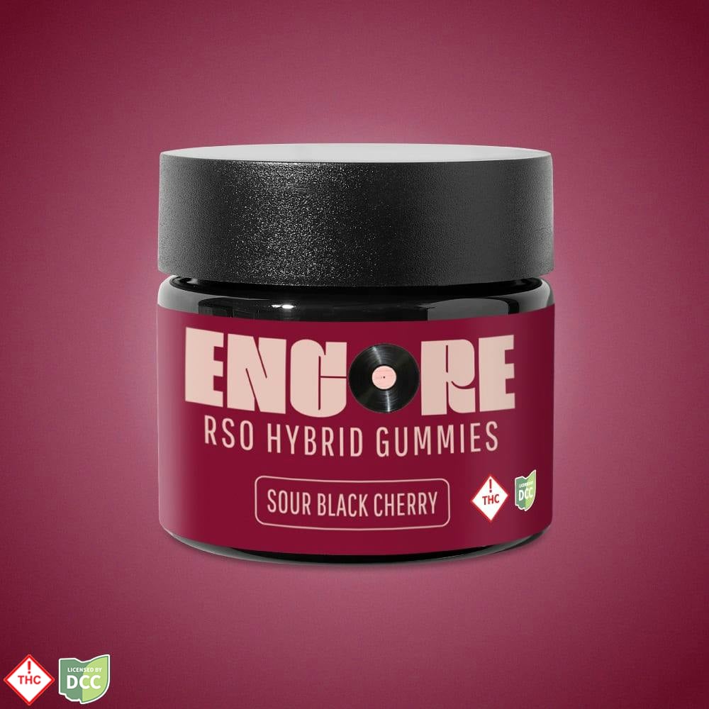 Sour Black Cherry RSO - Hybrid [22pk] (550mg)