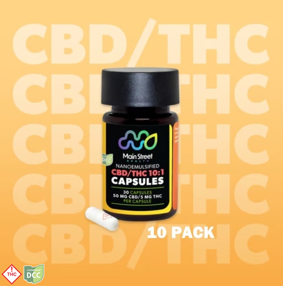 Main Street Health - 1:1 Capsules - 10ct - 101mg