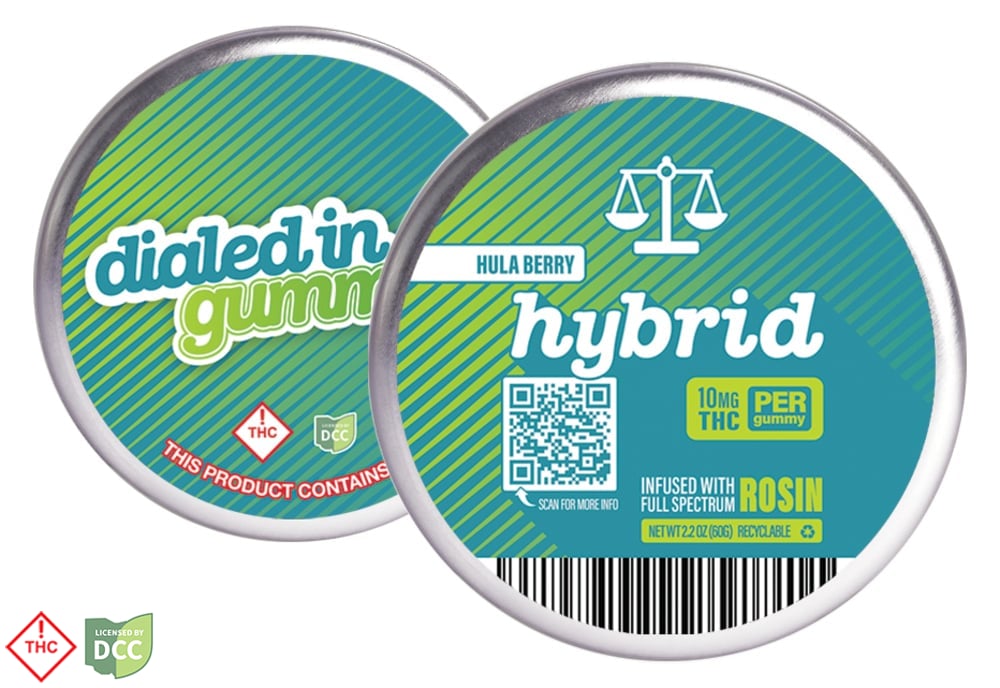 Dialed In - Hula Berry Hybrid Gummies - 10ct - 100mg