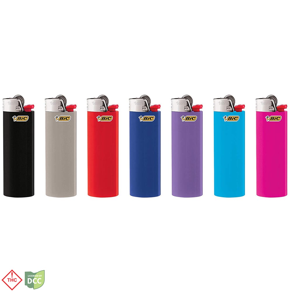 Lighter - White w/ Teal Logo
