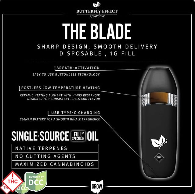 Butterfly Effect - 2 Day Garlic Animal - 1g Vape Pen Butterfly Effect - 2 Day Garlic Animal - 1g Vape Pen