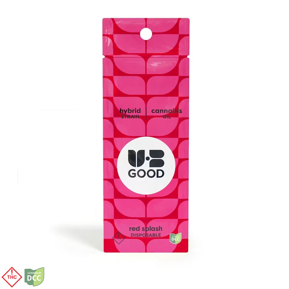UB GOOD - Red Splash- 0.5g Disposable UB GOOD - Red Splash- 0.5g Disposable