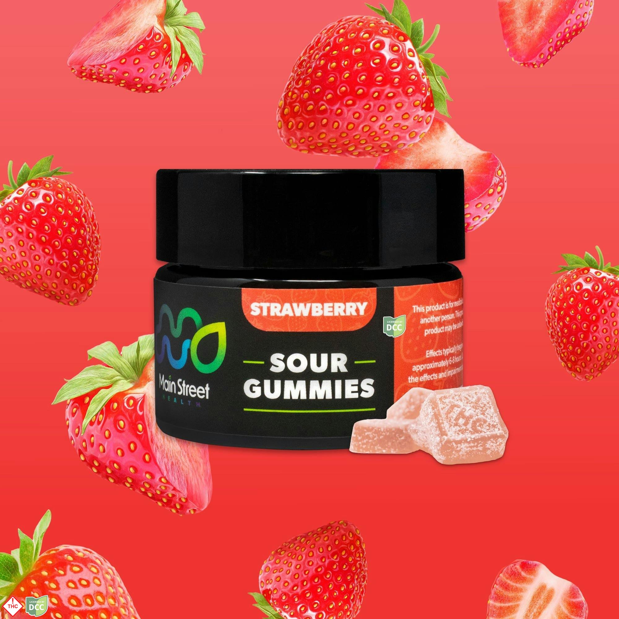 Strawberry - THC [11pk] (220mg)