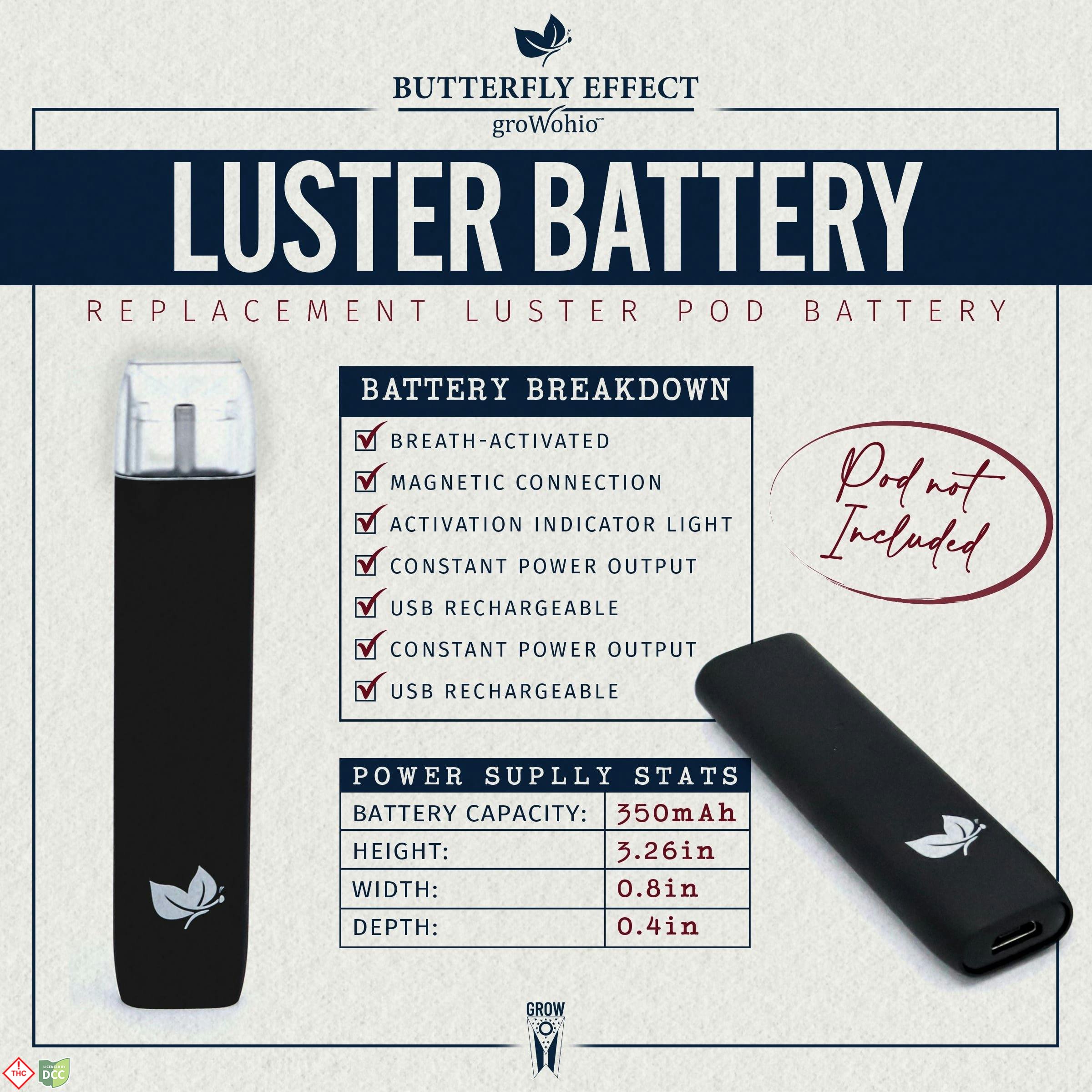 Luster Pod Battery - Assorted
