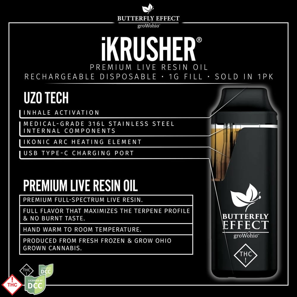 iKrusher - 91 Royale (ALL-IN-ONE VAPE) [1g] (LIVE RESIN)