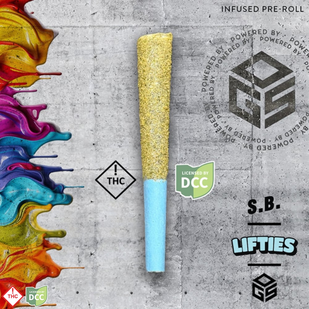 Lifties - Rosin Infused + Kief - Pre - Roll - Super Boof