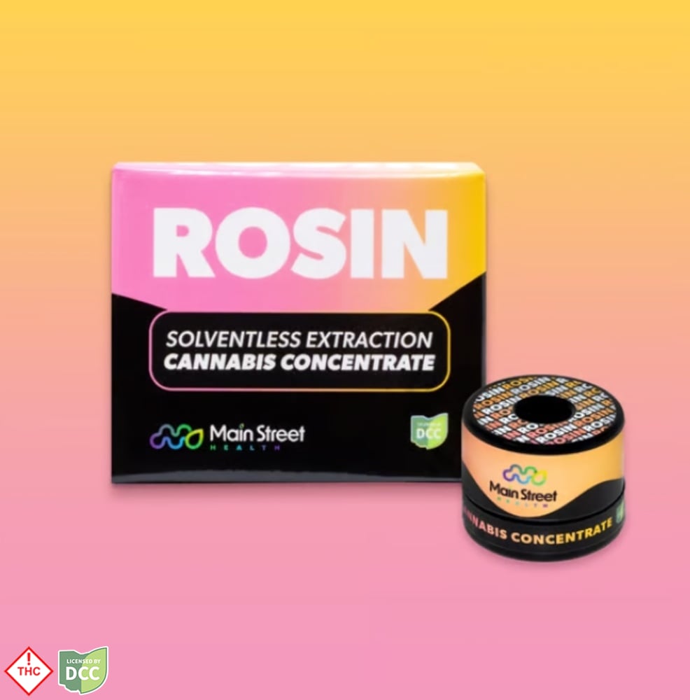 Main Street Health - Grapes And Cream - Rosin - 0.84g Main Street Health - Grapes And Cream - Rosin - 0.84g